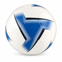 Ballon de football Kata PVC taille 5, cousu à la machine, logo personnalisé, ballon de football pour cadeau promotionnel, vente en gros