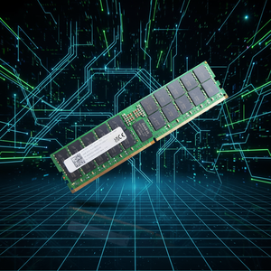 ไมครอน 64GB DDR5 4800Mhz PC5-38400 RDIMM 288-Pin CL4 Dual Rank X4 ECC โมดูลหน่วยความจำแบบลงทะเบียนสำหรับเซิร์ฟเวอร์ MTC40F2046S1RC48BA1 Ca - Product Image 1