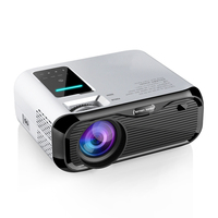 Mini projecteur intelligent HD 720P WiFi avec résolution de prise Android 9.0 EU 4K pour téléphone ordinateur Android pour présentations