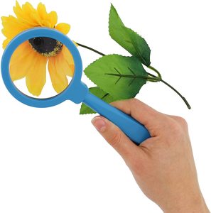 대형 다채로운 플라스틱 어린이 장난감 76mm 렌즈 3.5X 돋보기 - Product Image 3