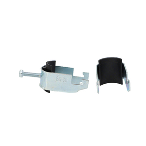 Abrazadera de <span class=keywords><strong>cable</strong></span> de una pieza para montaje de tubería de acero inoxidable 304 316 personalizada para riel C - Product Image 2