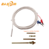 Prix d'usine haute précision 3 fils sonde en acier inoxydable pt100 rtd thermocouple capteur de température