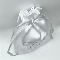 Pochette à cordon en soie E-Magic, sac à cordon en tissu imitation soie, logo imprimé personnalisé pour masque de sommeil, bijoux, emballage cadeau