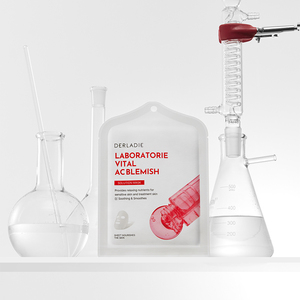 Masque Coréen Avancé Derladie Labortorie Vital Clear Balance pour le Contrôle des Éruptions Cutanées, Soin Doux Anti-Acné en Feuille pour Tous Types de Peau - Product Image 2