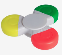 Stylos surligneurs promotionnels personnalisés avec logo, trois couleurs, en gros, lot cadeau