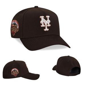 Gorras New Style Era de Alta Calidad, 5 Paneles, Visera Curva, Unisex, Cierre a Presión, Bordado 3D Personalizado, Ajustable, Casual, Transpirable - Product Image 1