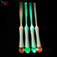 Bâton lumineux LED 2020 et baguette lumineuse à fibres optiques LED clignotante, bâton LED Poi, décoration, lumière décorative artificielle, bâton lumineux LED Flow