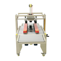 Machine électrique semi-automatique de scellage de cartons pour l'industrie des boissons Machine de scellage de boîtes de petites entreprises