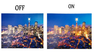 <span class=keywords><strong>Peinture</strong></span> murale <span class=keywords><strong>abstraite</strong></span> moderne <span class=keywords><strong>de</strong></span> paysage aquatique à l'aquarelle sur toile imprimée sur mesure, vente en gros d'usine, haute qualité pour intérieur - Product Image 5