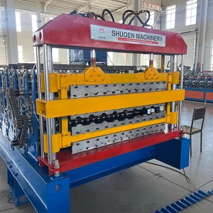 Hochwertige Dachbahn maschine Wellblech-Dach walzen form maschine - Product Image 2