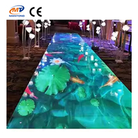 Amusez-vous avec le logiciel de jeux interactifs avec projecteur de projection de sol intérieur interactif