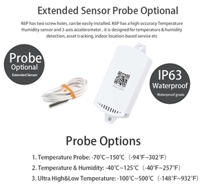 Iot công nghiệp BLE nhiệt độ 5.0 độ ẩm cảm biến dữ liệu logger Bluetooth cấp thực phẩm thông minh không dây Bluetooth cảm biến nhiệt độ - Product Image 4