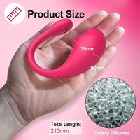 Stimulateur sans fil pour femme, application de contrôle des vibrations, 9 modes de vibration, 100% étanche, silicone rechargeable