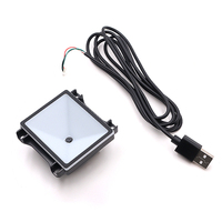 Module de lecteur de codes-barres CMOS à fixation fixe, scanner de codes QR 2D, USB TTL-232