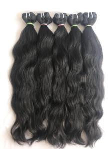 Paquetes <span class=keywords><strong>de</strong></span> Cabello Humano Brasileño Virgen Remy al por Mayor, con Cutícula Alineada, Doble Trama <span class=keywords><strong>a</strong></span> Máquina, Ondulado Natural - Product Image 3