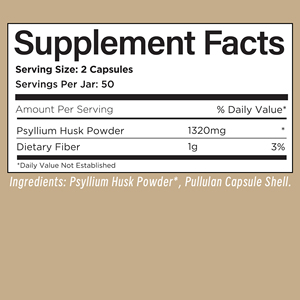 Capsules de poudre de psyllium en direct d'usine avec poudre de psyllium pour un apport sain en fibres - Product Image 2
