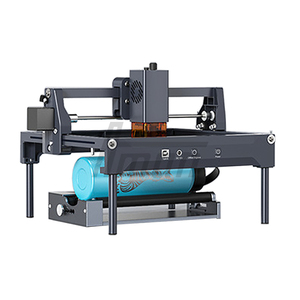 1 año de garantía 0,5 W Mini máquina de grabado láser inteligente para piedra de cuero plástico cobre DXF 400mm * 300mm Área de grabado - Product Image 2