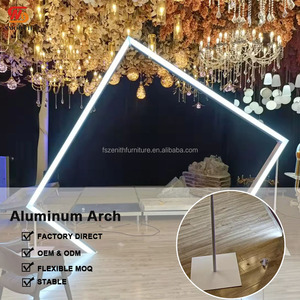 Đám cưới vòm <span class=keywords><strong>Backdrop</strong></span> RGB LED ánh sáng Đường Hầm cổng tò vò lối vào bên sân khấu trang trí - Product Image 3