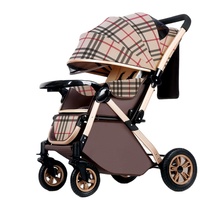 Nouvelle poussette multifonctionnelle de haute qualité pour enfants et chaise longue pour bébé 2024