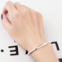 Bracelet jonc ajustable minimaliste indien de haute qualité pour femme, pour célèbre créateur de bijoux en laiton