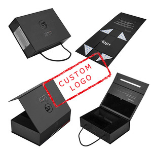 Caja de Papel para Empaque de Cosméticos y Productos de Cuidado de la Piel, con Logotipo Personalizado, Premium, con Asa - Product Image 1