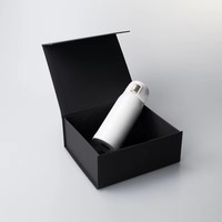 Boîte en carton pliable magnétique recyclable avec logo personnalisé, en papier d'art, durable, pour vêtements, emballage cadeau