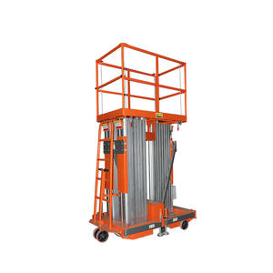 Электрическая подъемная платформа из алюминиевого сплава, 4 м, 6 м, 10 м, 18 м - Product Image 1