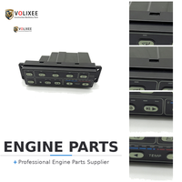 Panneau de commande AC 22B-979-1672 compatible avec les excavatrices Komatsu PC78UU-6, CD110R-2, PC128US-2 – Console de commutation de climatiseur