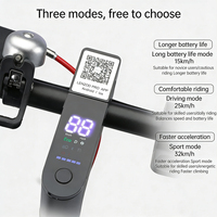 Trottinette électrique pour adultes 350W, cadre en alliage d'aluminium de 8,5 pouces, design pliable, étanche, autonomie de batterie étendue pour le tout-terrain