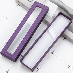 סיטונאי כיתה גבוהה נייר ריק מתנה תיבת אריזה מותאמת אישית עם חלון pvc ברור - Product Image 6