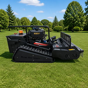 Meilleures ventes Tondeuse <span class=keywords><strong>robot</strong></span> multifonctionnelle à essence télécommandée sur chenilles pour terrains accidentés et vergers - Product Image 1