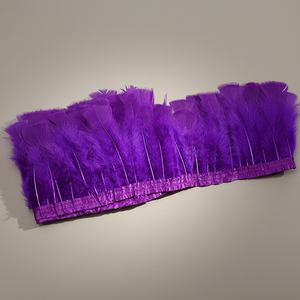 Frange de <span class=keywords><strong>plumes</strong></span> plates multicolores en <span class=keywords><strong>plumes</strong></span> de dinde naturelles pour la décoration de mariages, de fêtes et les accessoires vestimentaires DIY teints - Product Image 1