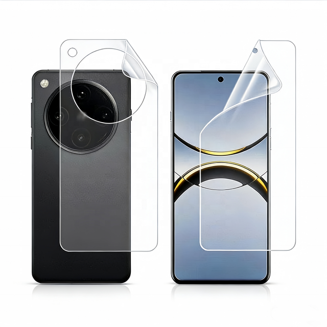 Wholesale Cellphone 4-Layer Soft Hydrogel Back Skin Front Film with a Positioning Layer Screen Protector for vivo V60 50 40 Lite