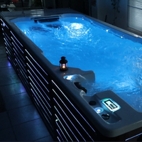 Conteneur d'expédition Piscine 6.6M Swim Spa Pool Outdoor Hot Tub Swim Spa Pool