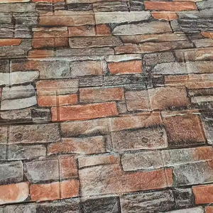 3D PE <span class=keywords><strong>Foam</strong></span> Panel tường Giấy tường vỏ và dính hình nền alfombras bebes trang trí nội thất - Product Image 2