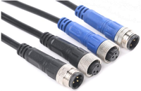 Hochwertiges E-Bike-Motorkabeladapter 1T4 1200 Kabel E-Bike M8 Stecker-Buchse Verlängerungskabel 7 8 Pin Mini-Steckverbinder