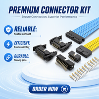 Connecteurs Molex 70450 Alternatifs, Pas de 2,54 mm, Mâle-Femelle Double Rangée, Connecteurs Fil-Platine pour Électronique Durable et Anti-Usure
