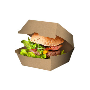 ハンバーガーバーガー食品包装テイクアウトボックスレストラン用カスタムプリント食品グレード - Product Image 6