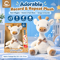 Peluche interactive pour bébé, jouet électronique animé pour les magasins de jouets, les boutiques de cadeaux et les vendeurs en ligne dans le monde entier