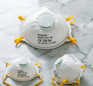 Einweg-Industriestaubmaske FFP2 Kohlefilter-Staubmaske <span class=keywords><strong>CE2834</strong></span> Mit Ventil für Bau, Malerei und Chemikalienschutz - Product Image 2