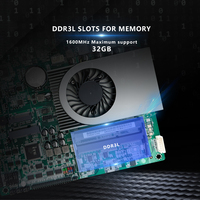Carte mère de bureau intégrée avec processeur Intel Core I5-8250U, double canal DDR3, 32 Go max, SSD M.2 NVMe SATA, neuve
