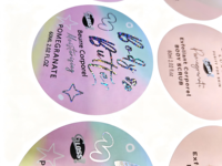 Autocollants de remerciement personnalisés en papier - Étiquettes adhésives circulaires pour soutenir et promouvoir les petites entreprises