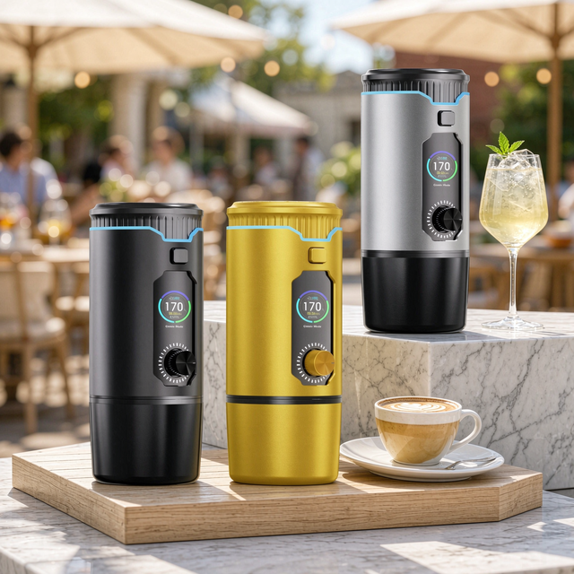 New Portable Mini HD Smart Control Rechargeable E-Hookah HMD No Fire OEM Electric Heating System for Narghile Shisha Set