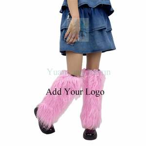 Fashion Fluffy Warm Plush Shoes Winter Snow <strong>Boots</strong> Women Knee-High Imitation Leather <strong>Boots</strong> and Bag Set Thigh High <strong>Boots</strong> Women - Product Image 2