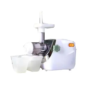 Whole Masticating Machine Mini Electric Commercial Wheatgrass Extractor Cold Press Slow Juicer