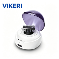 Mini centrifugeuse VIKERI D1008 7000 tr/min 2680xg pour tubes PCR de laboratoire 8x2ml et bandelettes PCR 2x0.2ml, machine portable