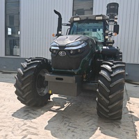 Tracteur agricole chinois DONOL économique, 220 CV, 4 roues motrices, haute productivité, boîte de vitesses