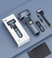 Nouvelle pompe gonflable portable pour voiture, gonfleur de pneus extérieur, multifonctionnel avec dispositif de brise-vitre et couteau intégré