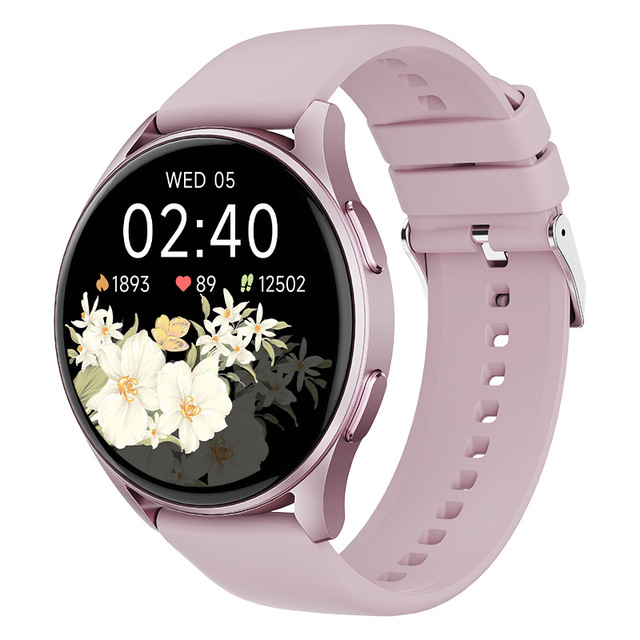 Smartwatch features heart rate monitoring, sleep tracking, over 100 exercise modes, outdoor step counting intelligent reminders.