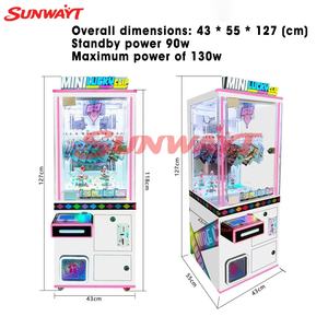 Máquina de Regalos para Niños, Mini Lucky Clip, Equipo de Entretenimiento Arcade que Funciona con Monedas - Product Image 5